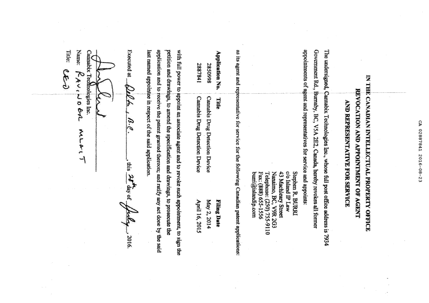 Canadian Patent Document 2887841. Correspondence 20151223. Image 3 of 3
