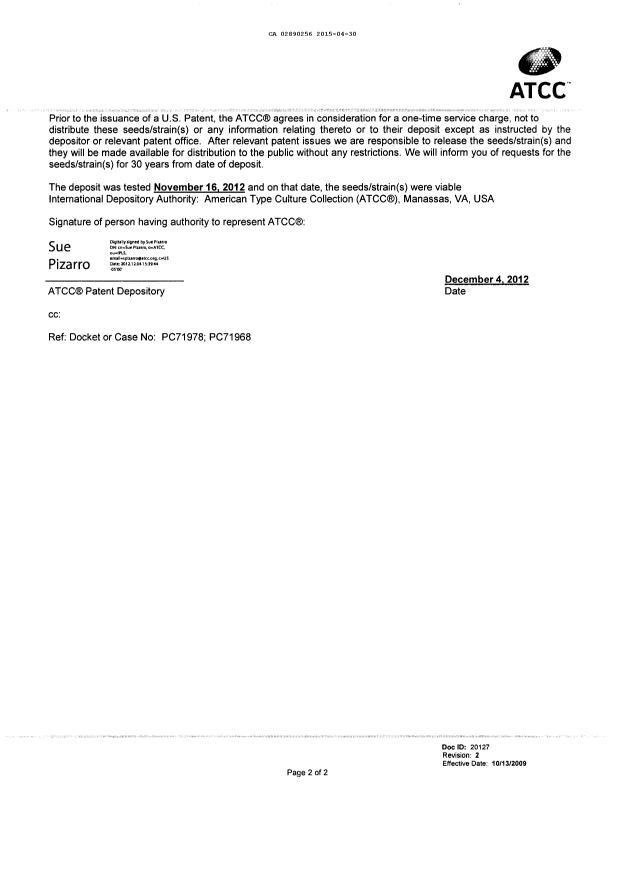 Document de brevet canadien 2890256. Poursuite-Amendment 20141230. Image 8 de 8