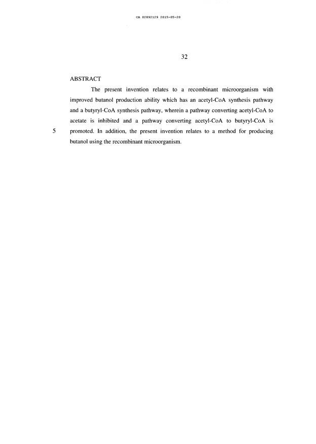 Document de brevet canadien 2892129. Abrégé 20141220. Image 1 de 1