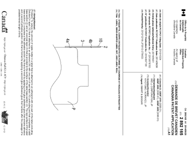 Document de brevet canadien 2892165. Page couverture 20141212. Image 1 de 1