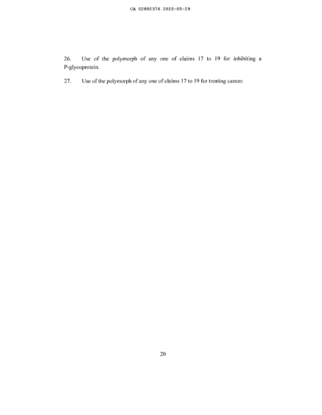 Document de brevet canadien 2892376. Revendications 20150529. Image 5 de 5