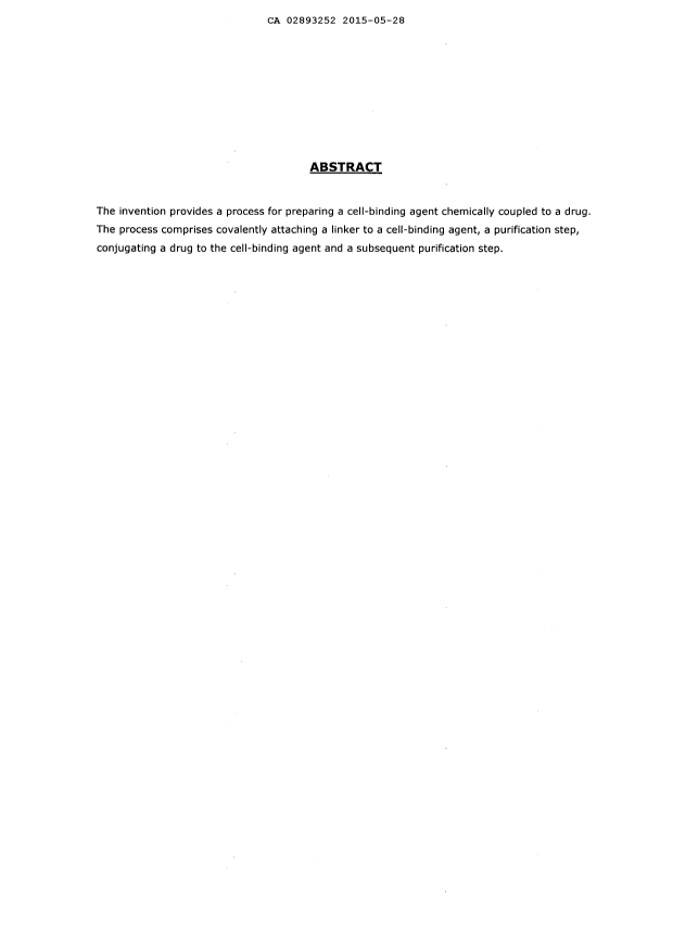Document de brevet canadien 2893252. Abrégé 20141228. Image 1 de 1