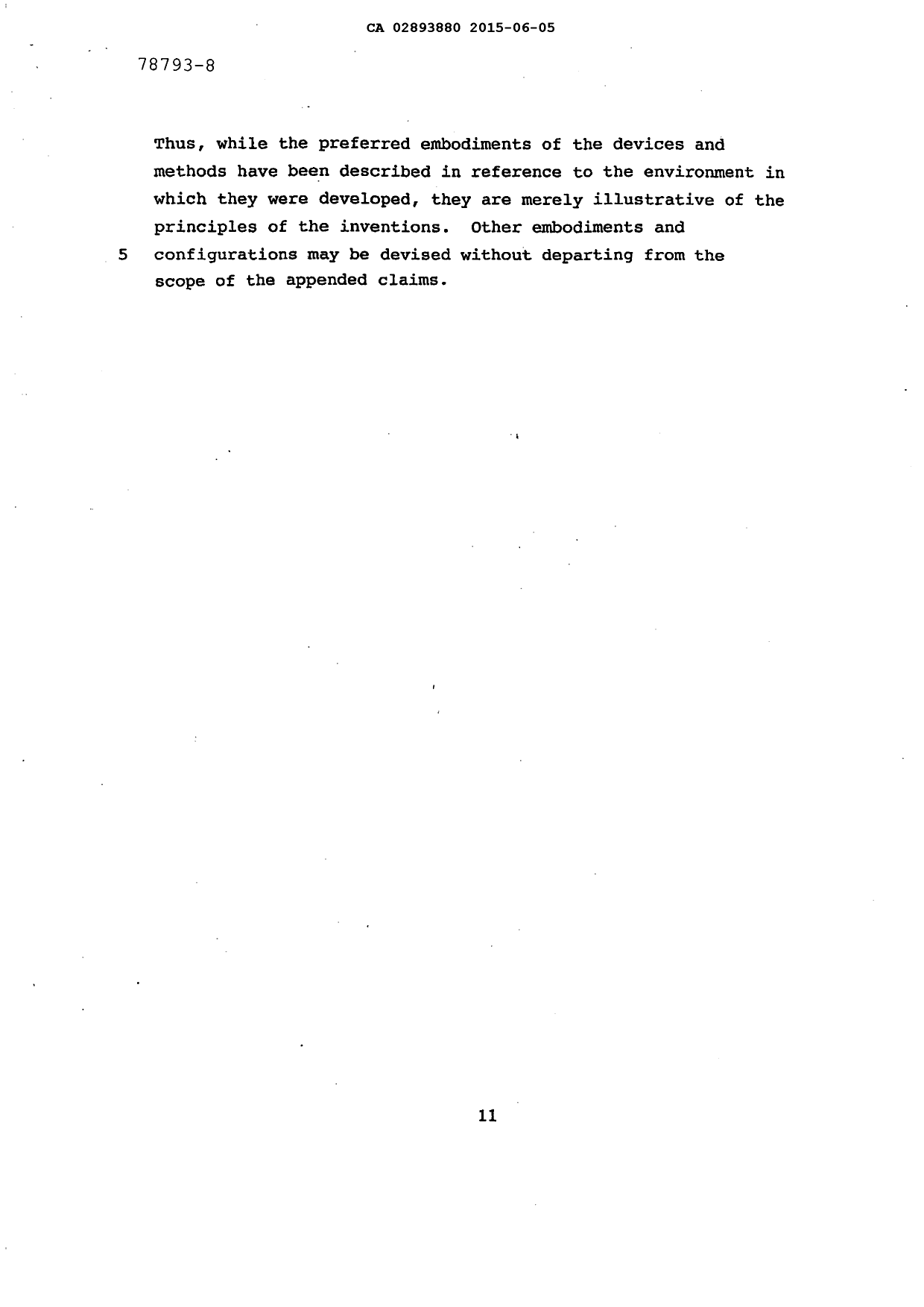 Document de brevet canadien 2893880. Description 20141205. Image 15 de 15