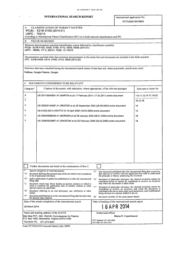 Document de brevet canadien 2893957. PCT 20141204. Image 1 de 1