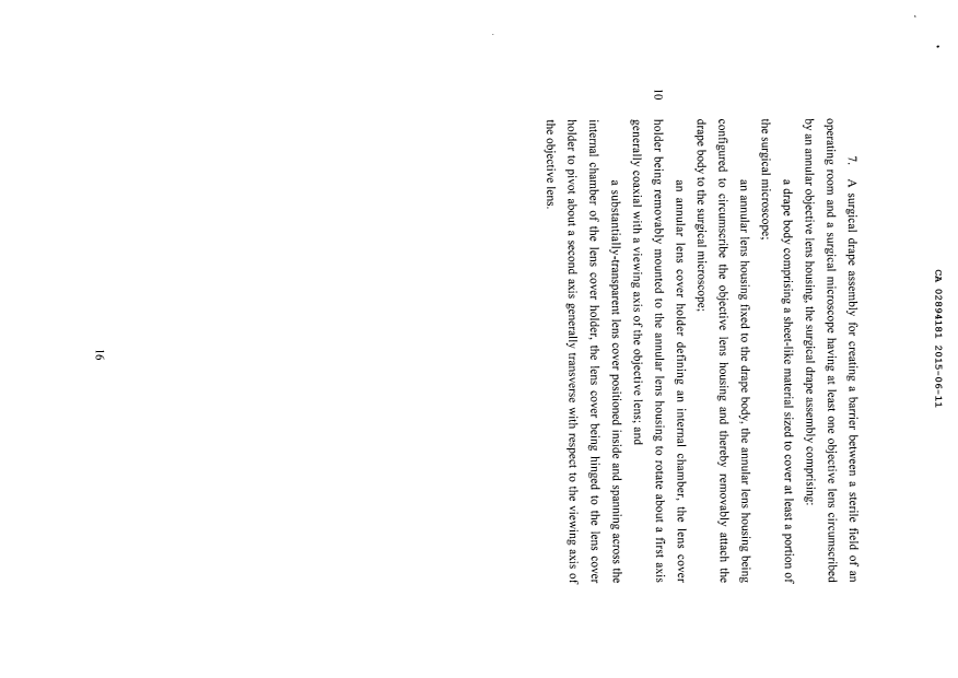 Document de brevet canadien 2894181. Revendications 20141211. Image 2 de 2