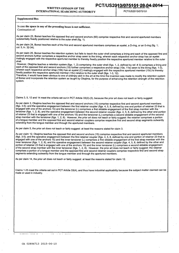 Document de brevet canadien 2894713. Rapport de recherche internationale 20141210. Image 8 de 8
