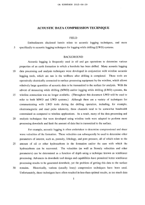 Canadian Patent Document 2895600. Description 20150629. Image 1 of 10