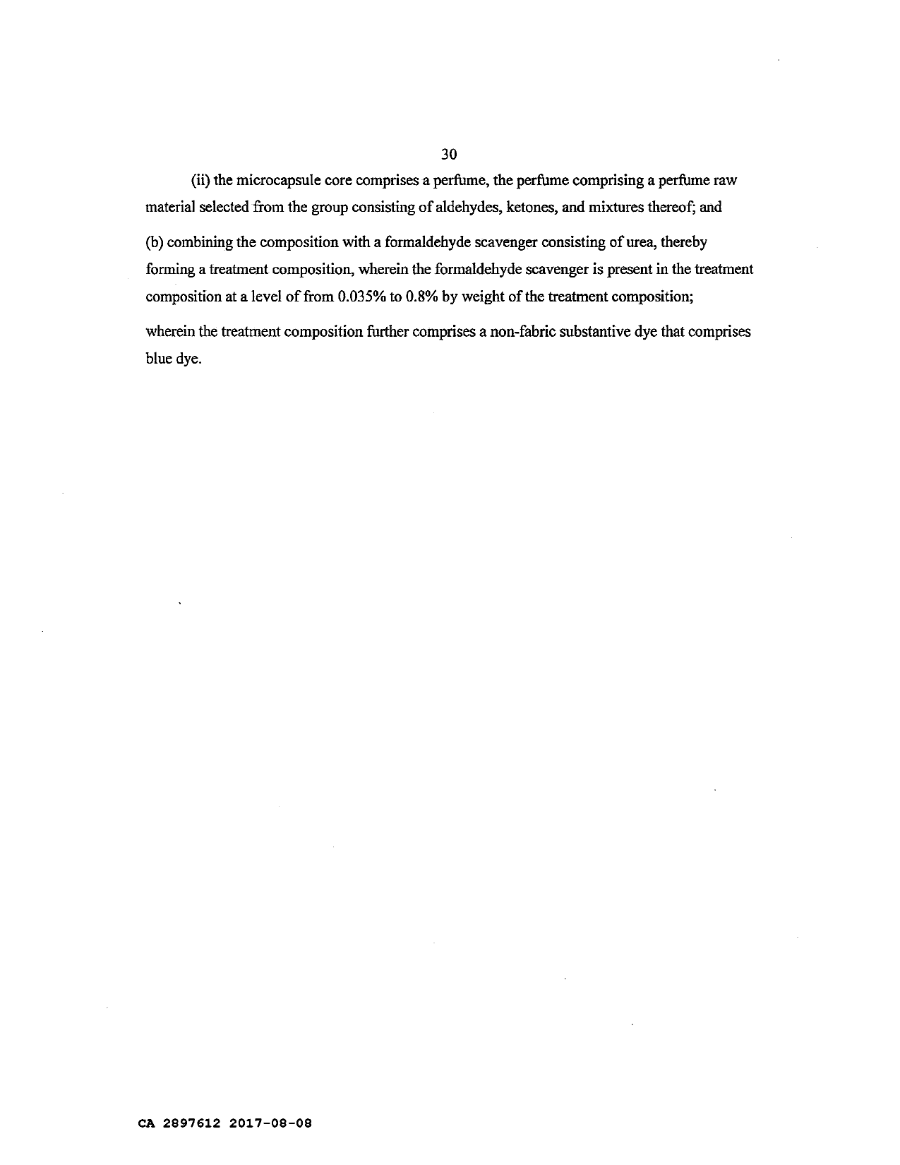 Document de brevet canadien 2897612. Revendications 20161208. Image 5 de 5