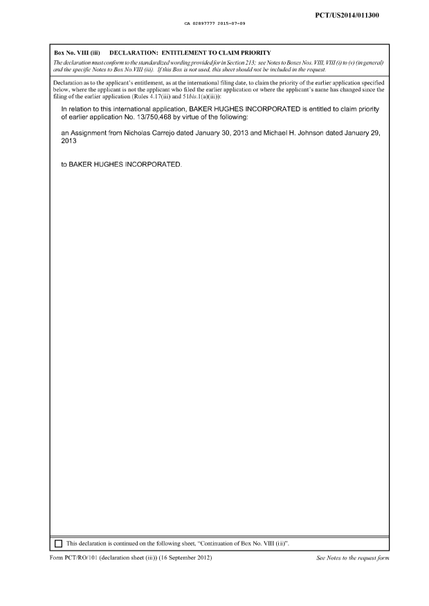 Document de brevet canadien 2897777. PCT 20141209. Image 1 de 2