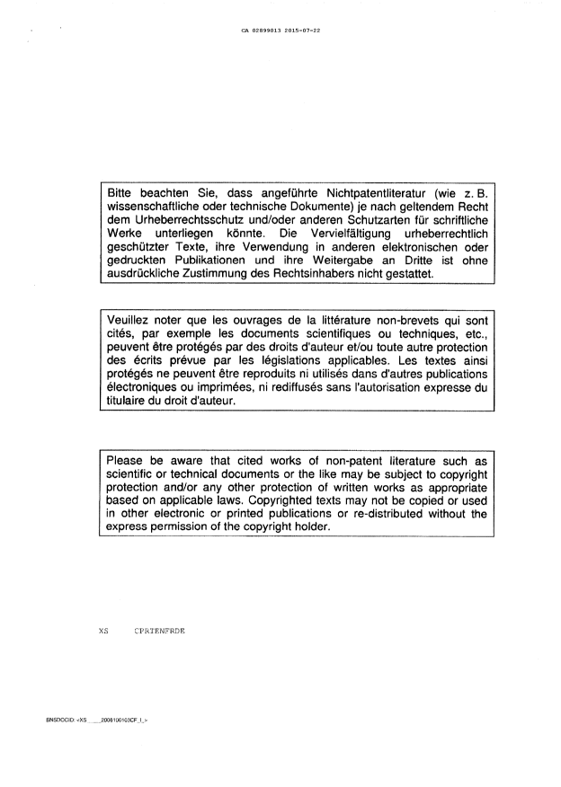 Document de brevet canadien 2899013. PCT 20141222. Image 12 de 12