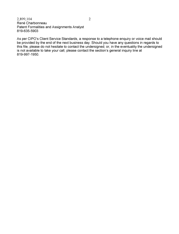 Canadian Patent Document 2899104. Correspondence 20151218. Image 2 of 2