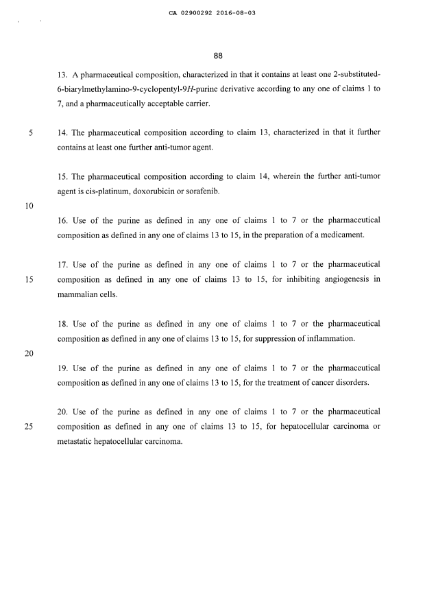 Document de brevet canadien 2900292. Revendications 20151203. Image 5 de 5