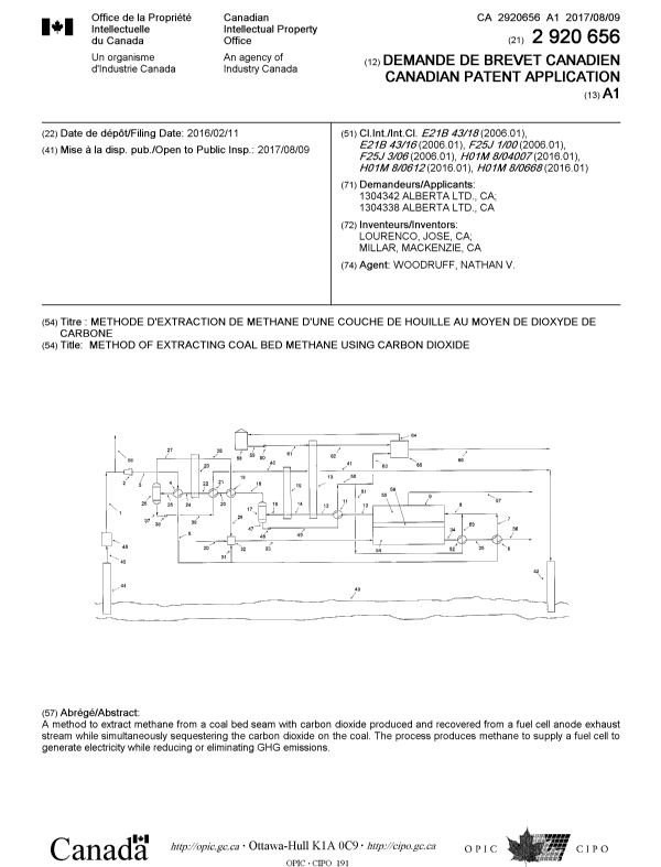 Document de brevet canadien 2920656. Page couverture 20170717. Image 1 de 1