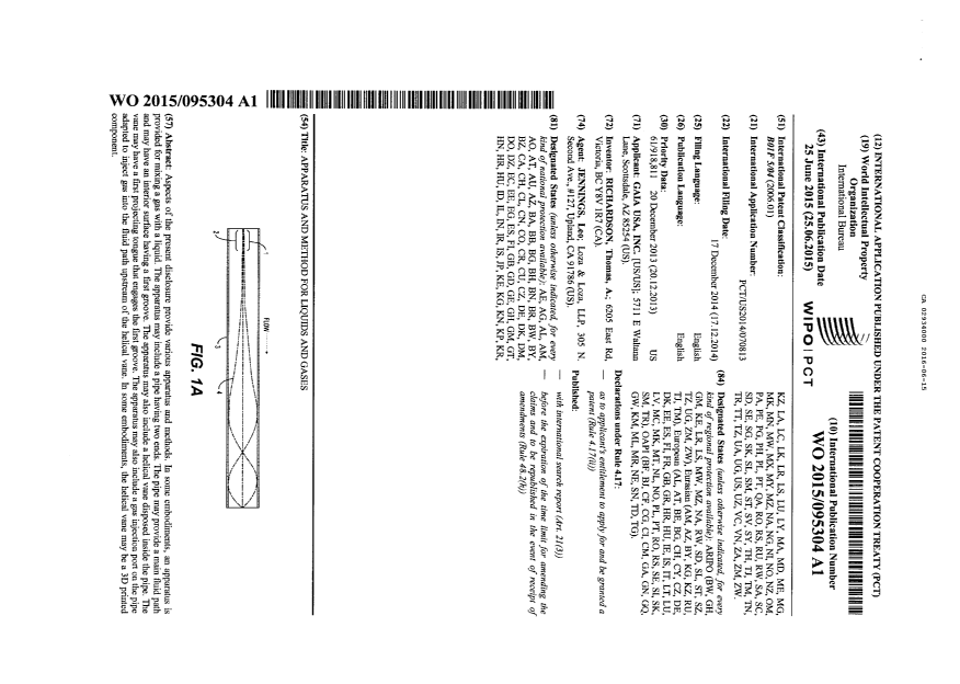 Canadian Patent Document 2934000. PCT 20151215. Image 1 of 1