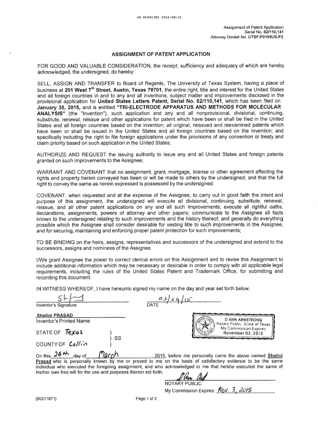Document de brevet canadien 2941382. Demande d'entrée en phase nationale 20151231. Image 8 de 9