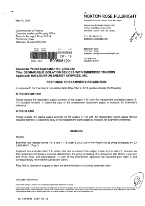 Canadian Patent Document 2995682. Amendment 20190515. Image 1 of 48