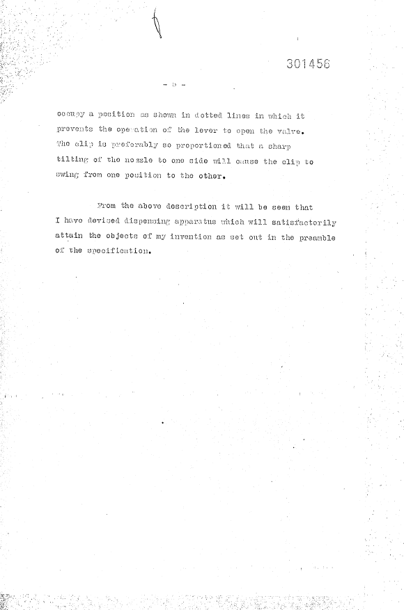 Document de brevet canadien 301456. Description 19941218. Image 4 de 4