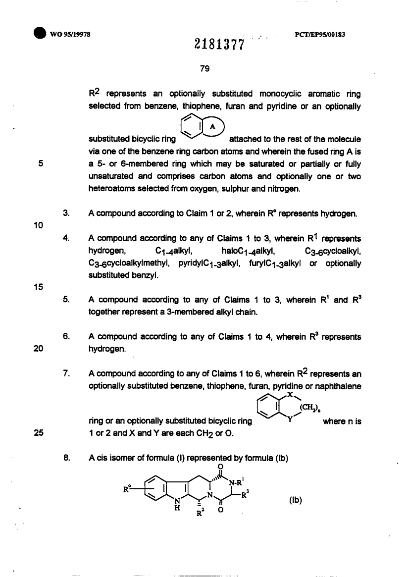 Document de brevet canadien 2181377. Revendications 20011227. Image 2 de 12
