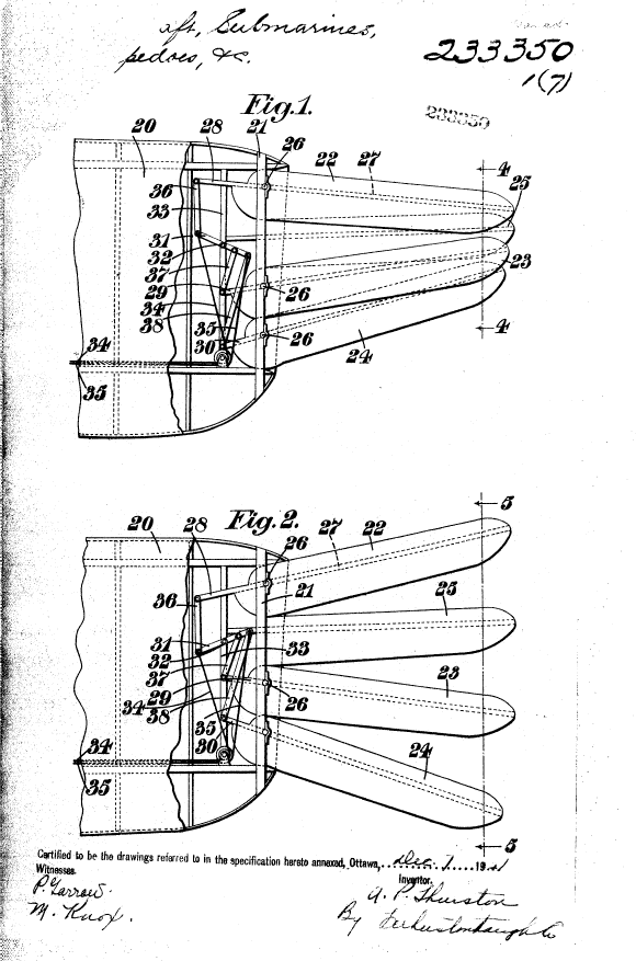 Canadian Patent Document 233350. Drawings 19951118. Image 1 of 7