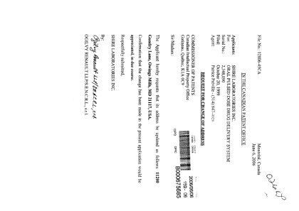 Canadian Patent Document 2348090. Correspondence 20051206. Image 1 of 1