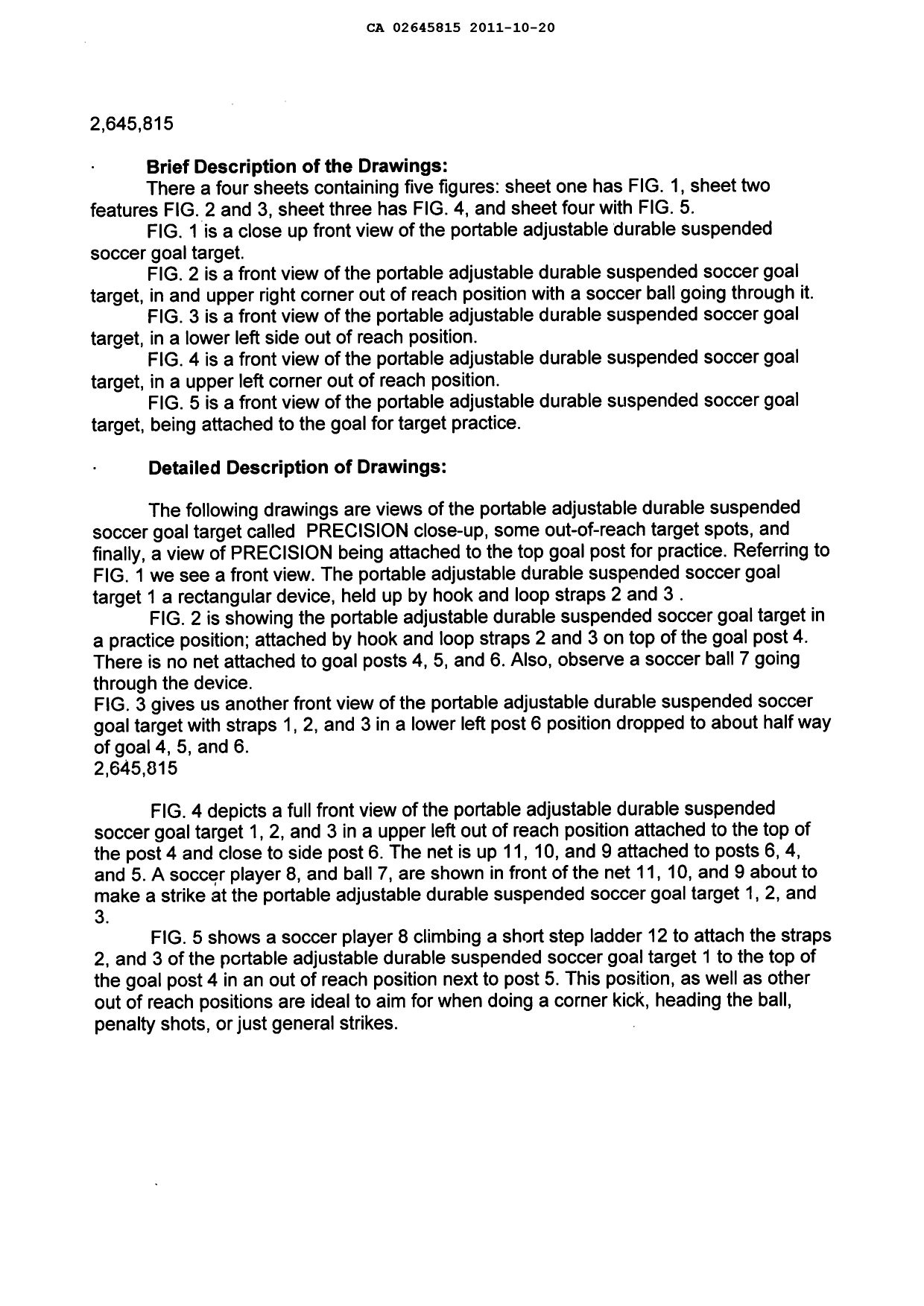 Canadian Patent Document 2645815. Description 20111020. Image 2 of 3