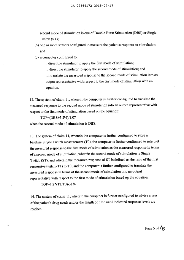 Canadian Patent Document 2664172. Prosecution-Amendment 20141217. Image 5 of 8