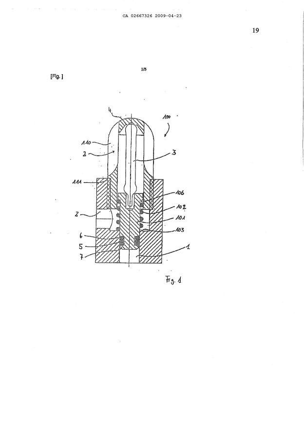 Canadian Patent Document 2667326. Drawings 20090423. Image 1 of 5