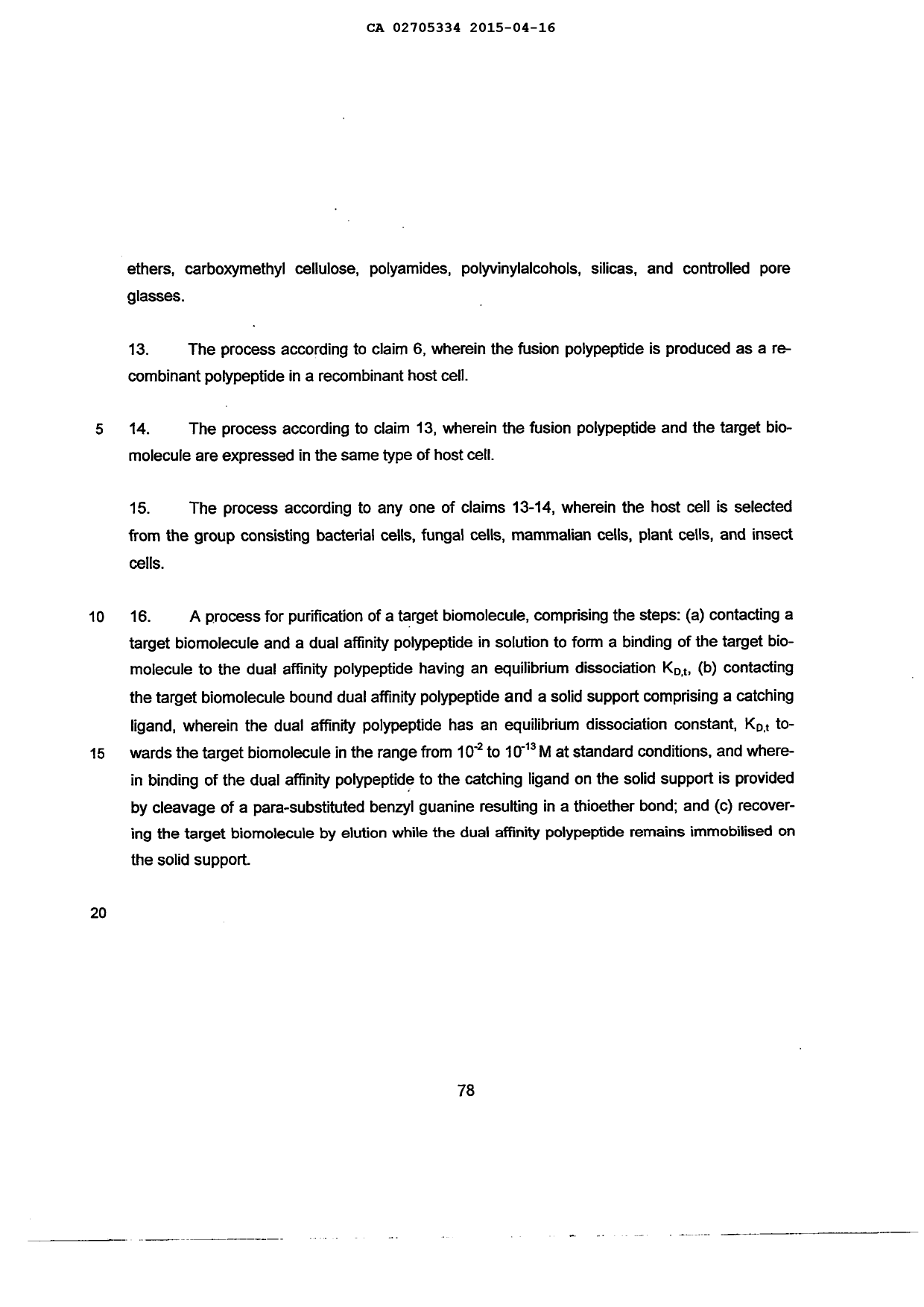 Document de brevet canadien 2705334. Poursuite-Amendment 20141216. Image 83 de 83