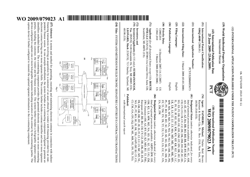 Document de brevet canadien 2710208. Abrégé 20100611. Image 1 de 1