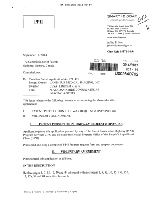 Document de brevet canadien 2711426. Poursuite-Amendment 20131217. Image 1 de 45