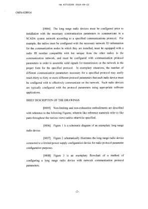 Document de brevet canadien 2715200. Description 20100922. Image 2 de 16