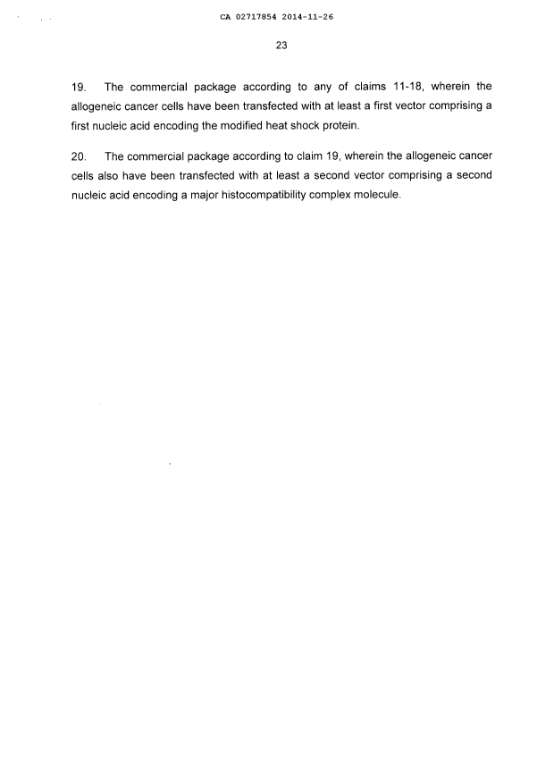 Document de brevet canadien 2717854. Revendications 20131226. Image 4 de 4