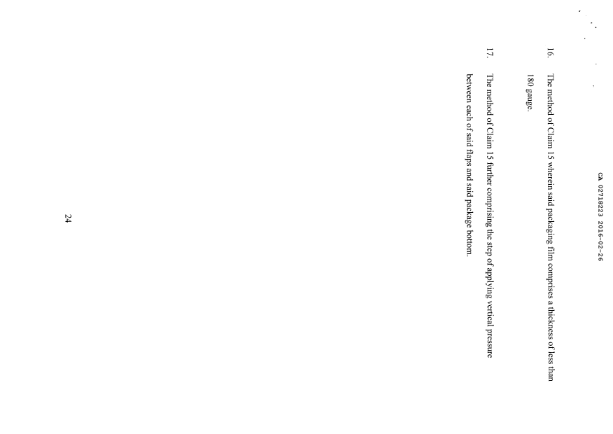 Document de brevet canadien 2718223. Poursuite-Amendment 20151226. Image 13 de 13