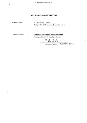 Document de brevet canadien 2720059. Cession 20101104. Image 6 de 6