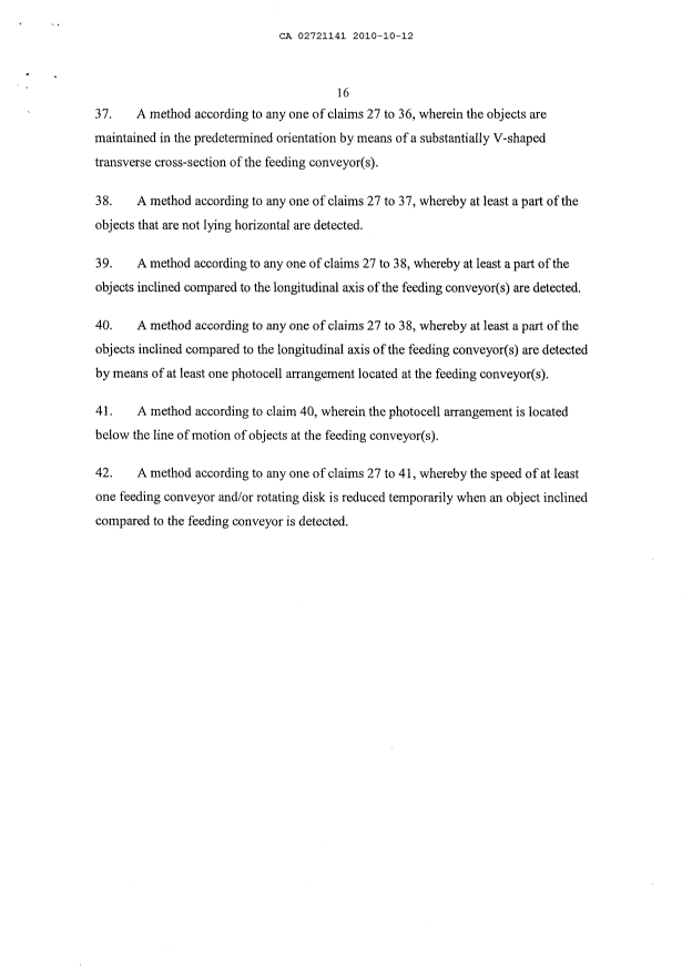Document de brevet canadien 2721141. Revendications 20091213. Image 5 de 5