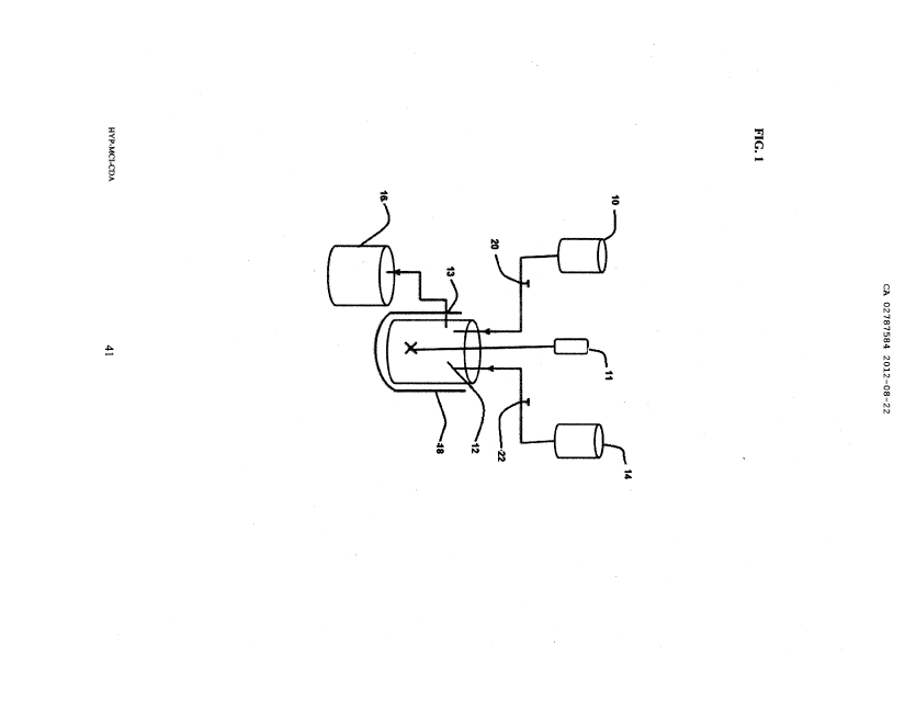 Document de brevet canadien 2787584. Dessins 20120822. Image 1 de 6