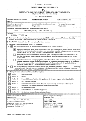 Document de brevet canadien 2795563. PCT 20121005. Image 1 de 21