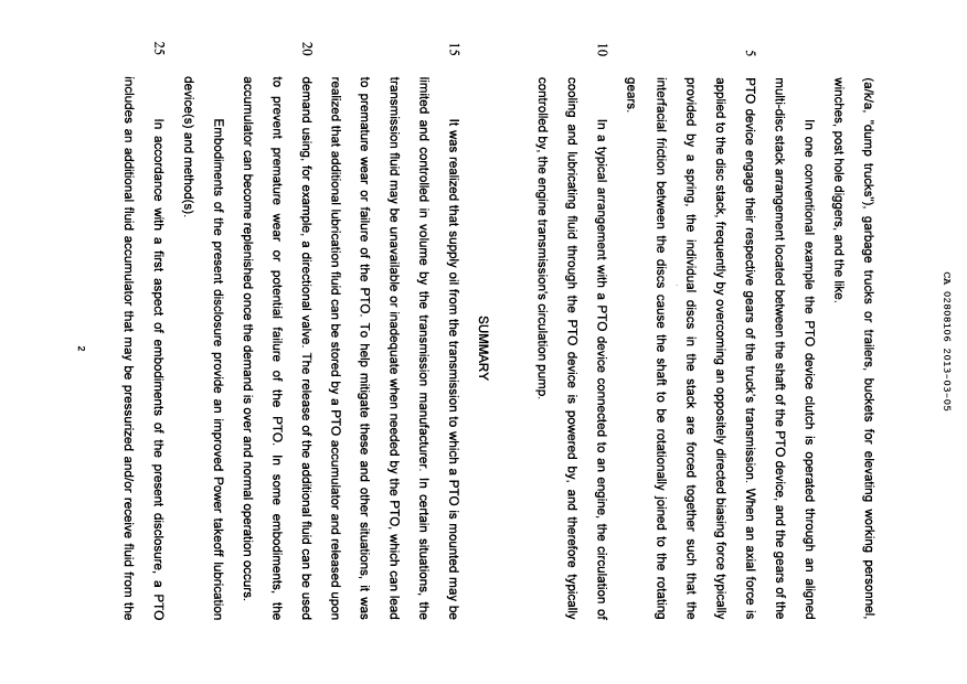 Document de brevet canadien 2808106. Description 20121205. Image 2 de 20