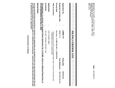 Document de brevet canadien 2808171. Correspondance 20121219. Image 1 de 1