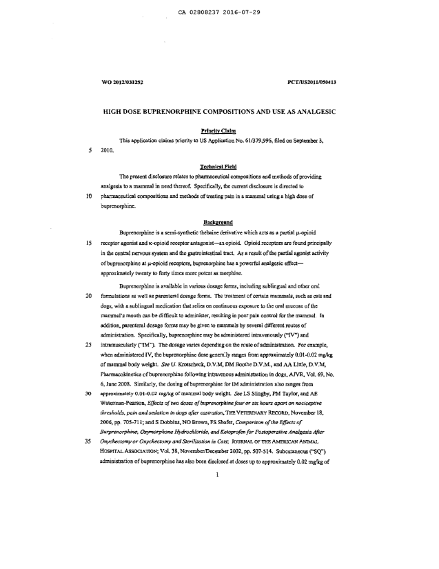 Canadian Patent Document 2808237. Description 20180326. Image 1 of 23