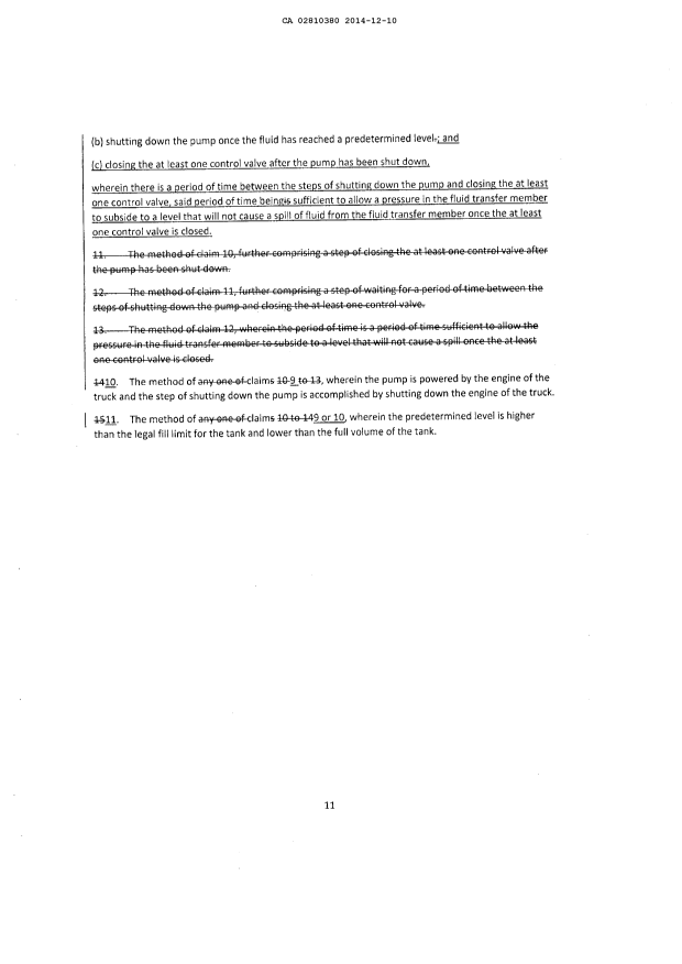 Document de brevet canadien 2810380. Poursuite-Amendment 20141210. Image 9 de 9
