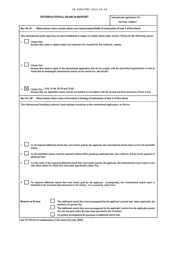 Document de brevet canadien 2813783. PCT 20130404. Image 10 de 10