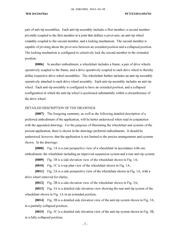 Canadian Patent Document 2813891. Description 20130405. Image 2 of 11