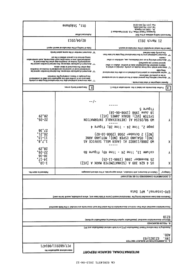 Document de brevet canadien 2814571. PCT 20121212. Image 2 de 11