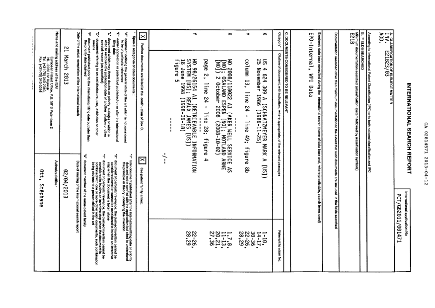 Canadian Patent Document 2814571. PCT 20121212. Image 2 of 11