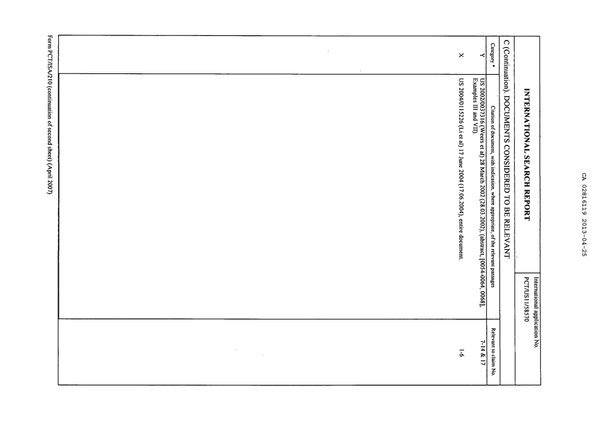 Document de brevet canadien 2816119. PCT 20121225. Image 2 de 12