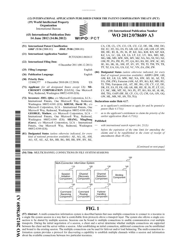 Document de brevet canadien 2817051. Abrégé 20130503. Image 1 de 2