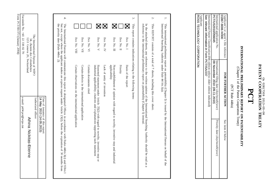 Document de brevet canadien 2817309. PCT 20121208. Image 1 de 19