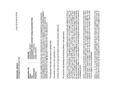 Document de brevet canadien 2818609. Poursuite-Amendment 20171204. Image 1 de 5