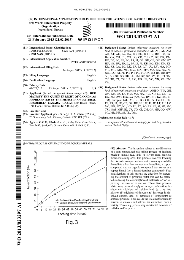 Document de brevet canadien 2843791. Abrégé 20140131. Image 1 de 2